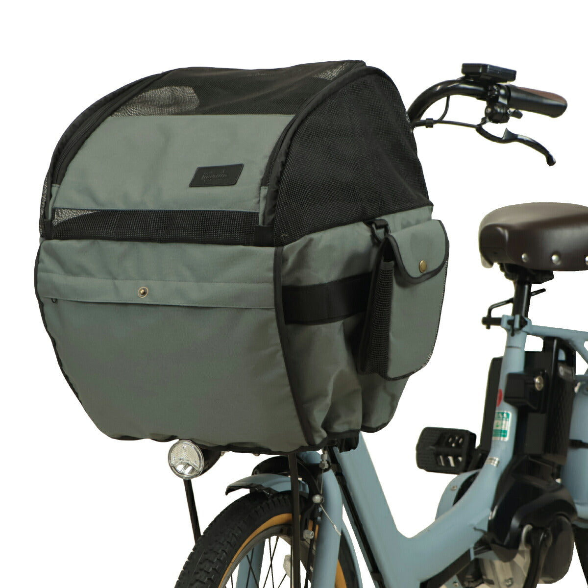 マルット maruto ペットキャリー自転車カゴカバー グレー【送料無料】