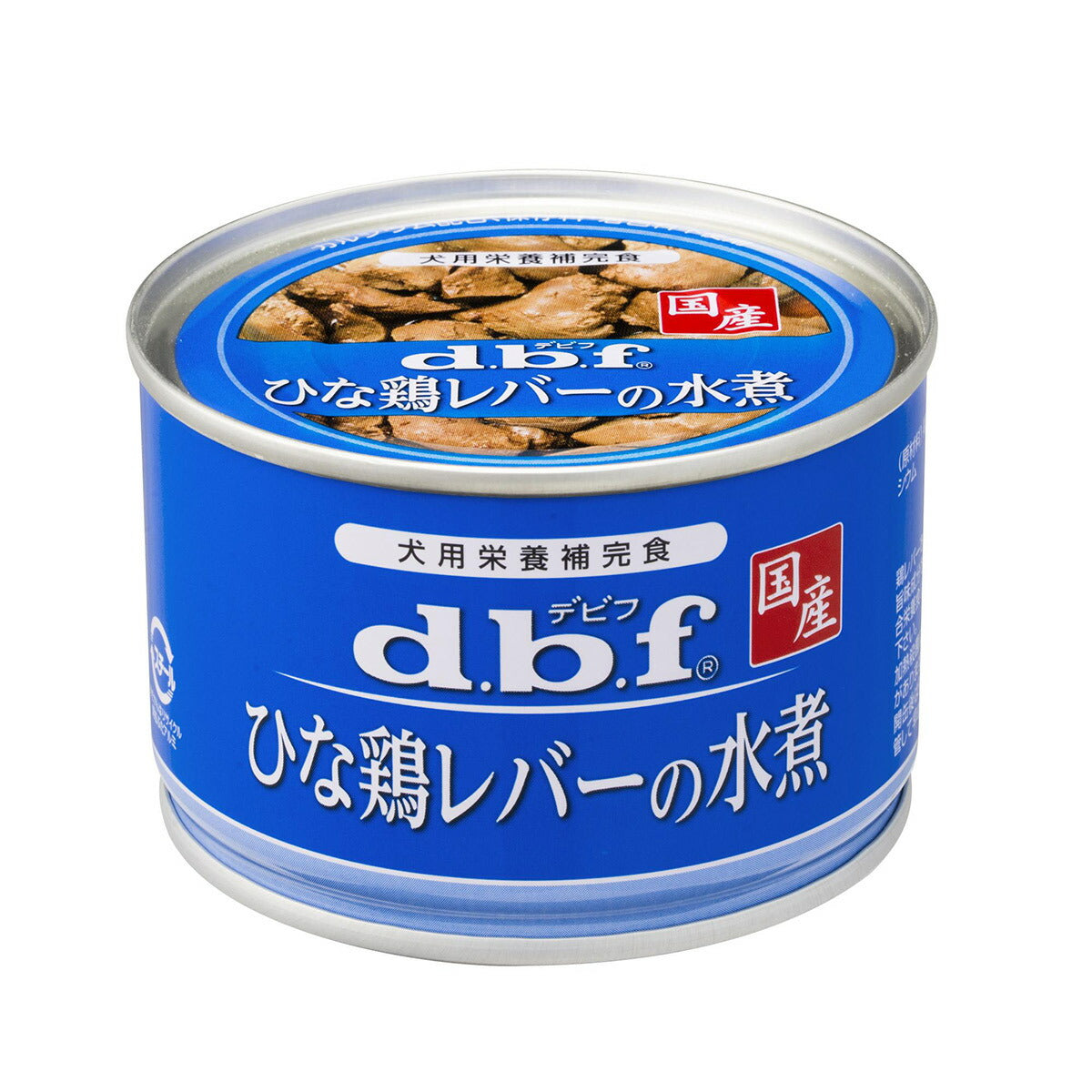 デビフ d.b.f ひな鶏レバーの水煮 犬 ウェットフード 缶詰 国産 無添加