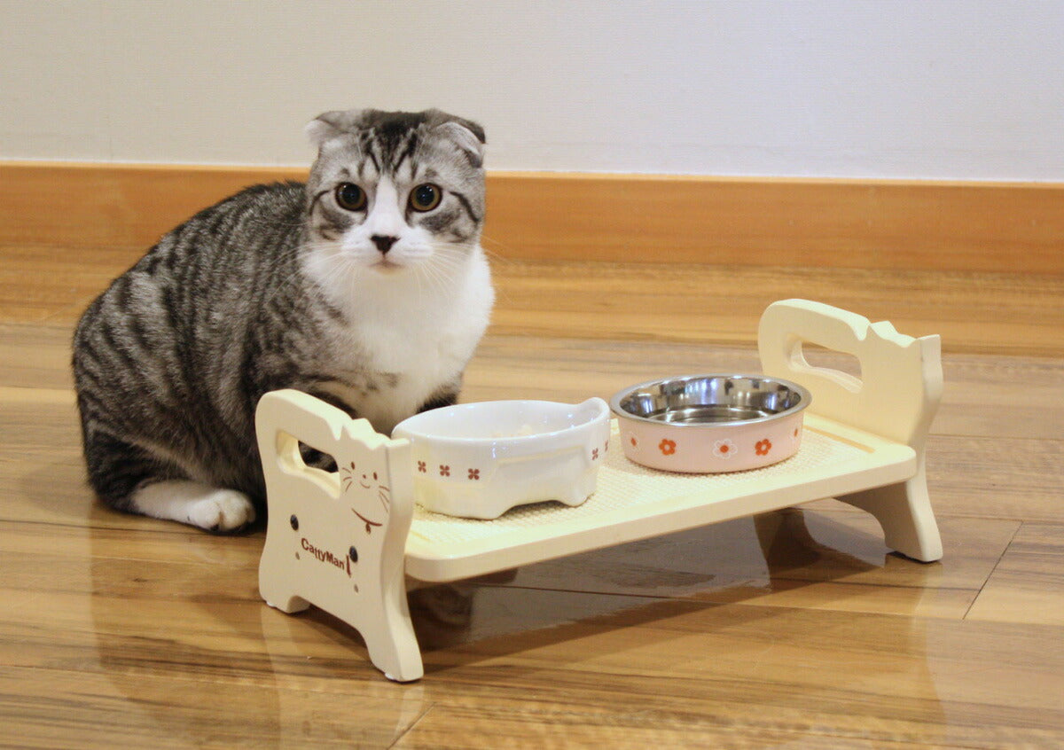キャティーマン ウッディーダイニング キャット ダイニングテーブル 食器台