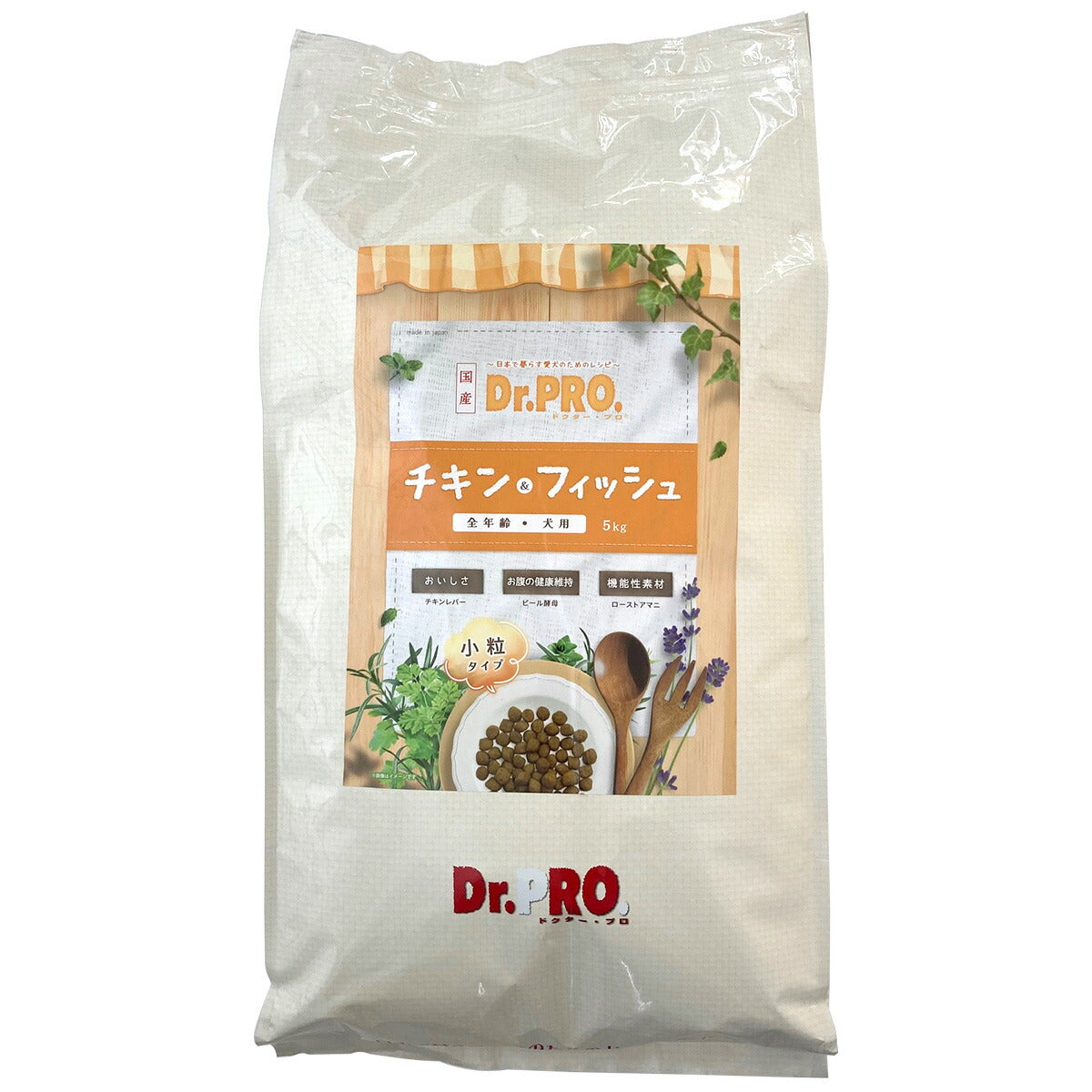 ドクタープロ Dr.PRO チキン＆フィッシュ オールステージ 5kg【送料無料】 ドッグフード 国産 犬