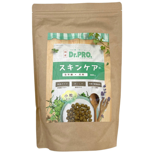 ドクタープロ Dr.PRO スキンケア オールステージ 800g ドッグフード 国産 犬