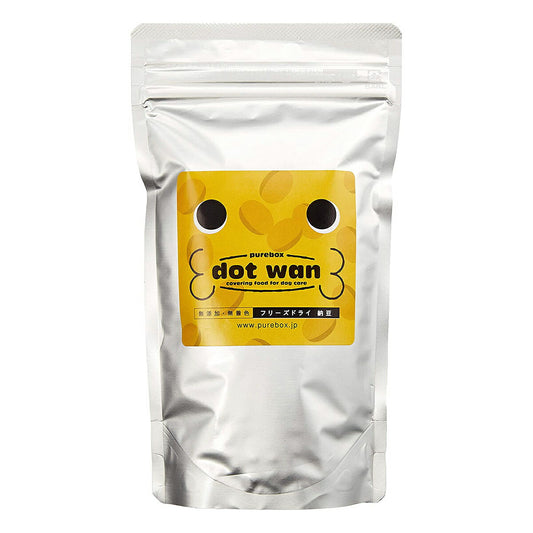 ドットわん フリーズドライ 納豆 120g 犬 おやつ 無添加 国産 トッピング ふりかけ