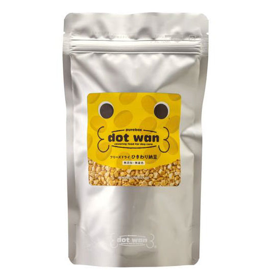 ドットわん フリーズドライ ひきわり納豆 120g 犬 おやつ 無添加 国産 トッピング ふりかけ