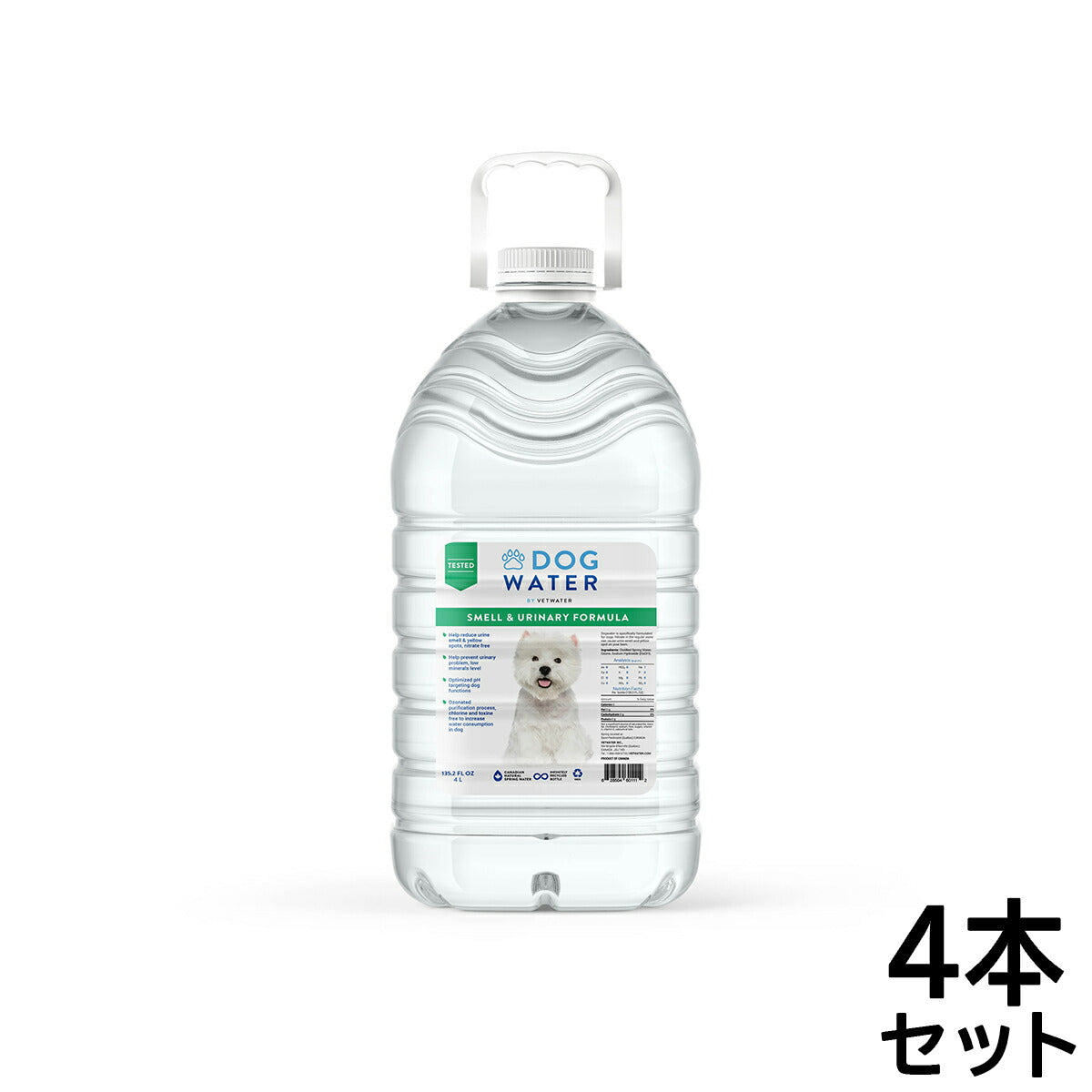 ファンタジーワールド ドッグウォーター 4L×4本
