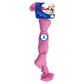 PLATZ スーパーロープ M ピンク 犬 おもちゃ ロープ 噛む デンタルトイ 音が鳴る 小型犬 中型犬