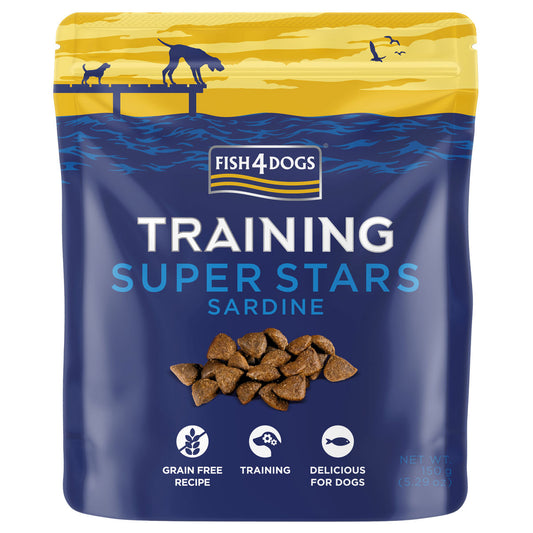 フィッシュ4ドッグ FISH 4 DOGS トレーニングトリーツ スーパースターズ 150g 無添加 犬用おやつ トリーツ