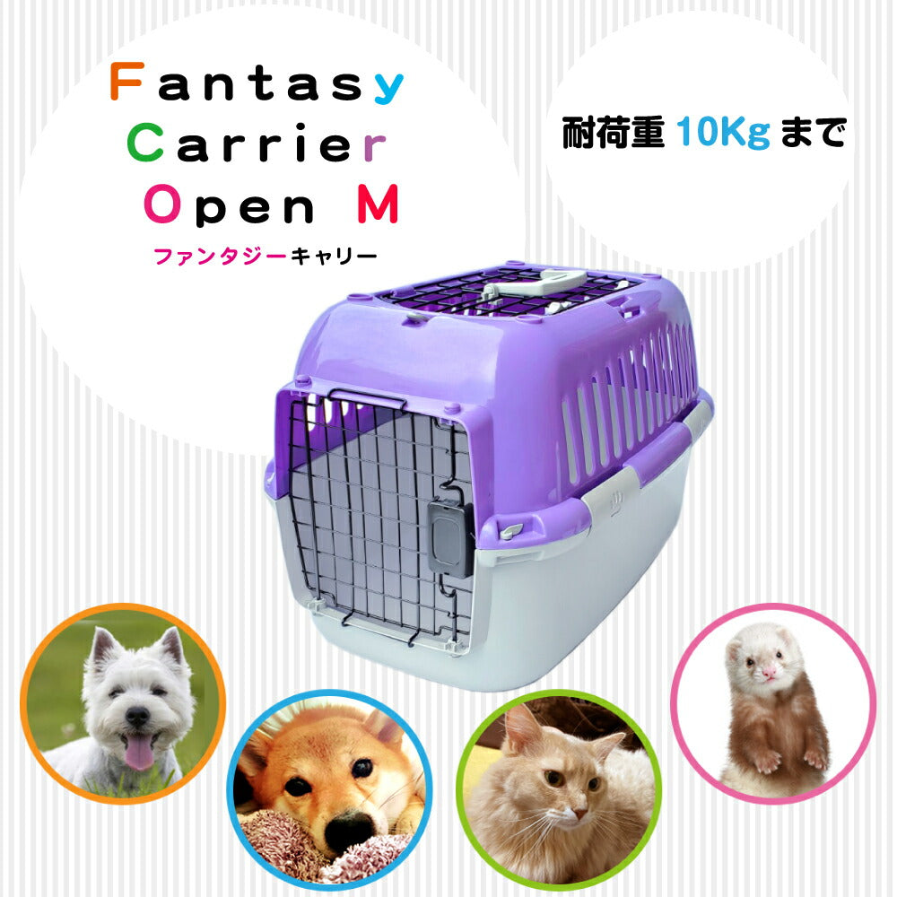ファンタジーワールド ファンタジーキャリー オープン M パープル