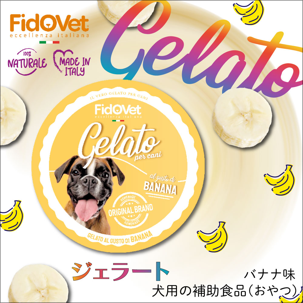 FidoVet フィドベット ジェラート バナナ 40g