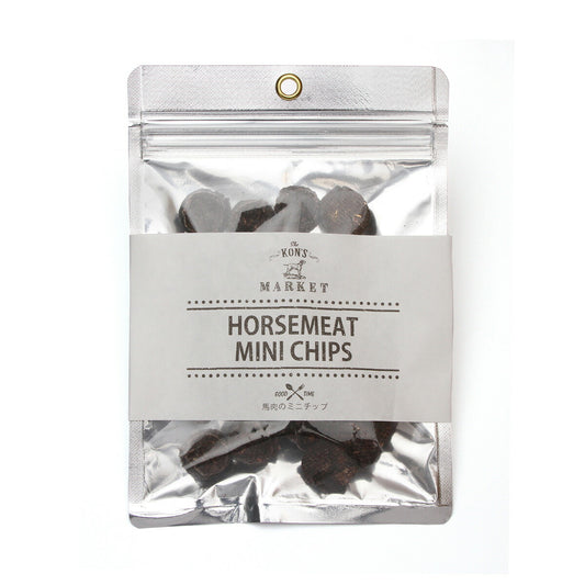 KON'S MARKET(コンズマーケット) 馬肉のミニチップ犬用おやつ 無添加 トッピング