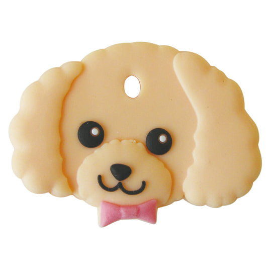 ワールド商事 ペットキーカバー 犬 プードル アプリコット
