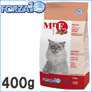 フォルツァ10 キャットフード ミスターフルーツ シニア 400g プレミアム 猫 猫用品/ねこグッズ/ペット用品