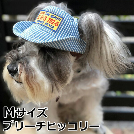 犬の帽子 ガーデンオブエデン D＆Hテンガロンハット M ブリーチヒッコリー おしゃれ 可愛い 小型犬