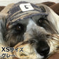 犬の帽子 ガーデンオブエデン ベースボールCAP（flannel） XS グレー おしゃれ 可愛い 小型犬