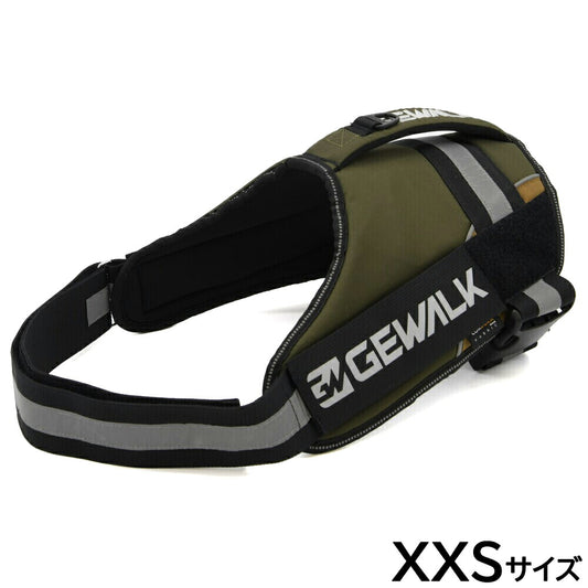 ジウォーク GEWALK ドッグハーネス ワイルド エクスプローラー コーデュラ エコ XXS カーキ