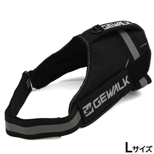ジウォーク GEWALK ドッグハーネス ワイルド エクスプローラー コーデュラ エコ L ブラック【送料無料】