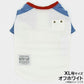 マンハッタンウォーキータイム MANHATTAN WALKY TIME！オーガニックコットン ラグランTシャツ XL号 オフホワイト