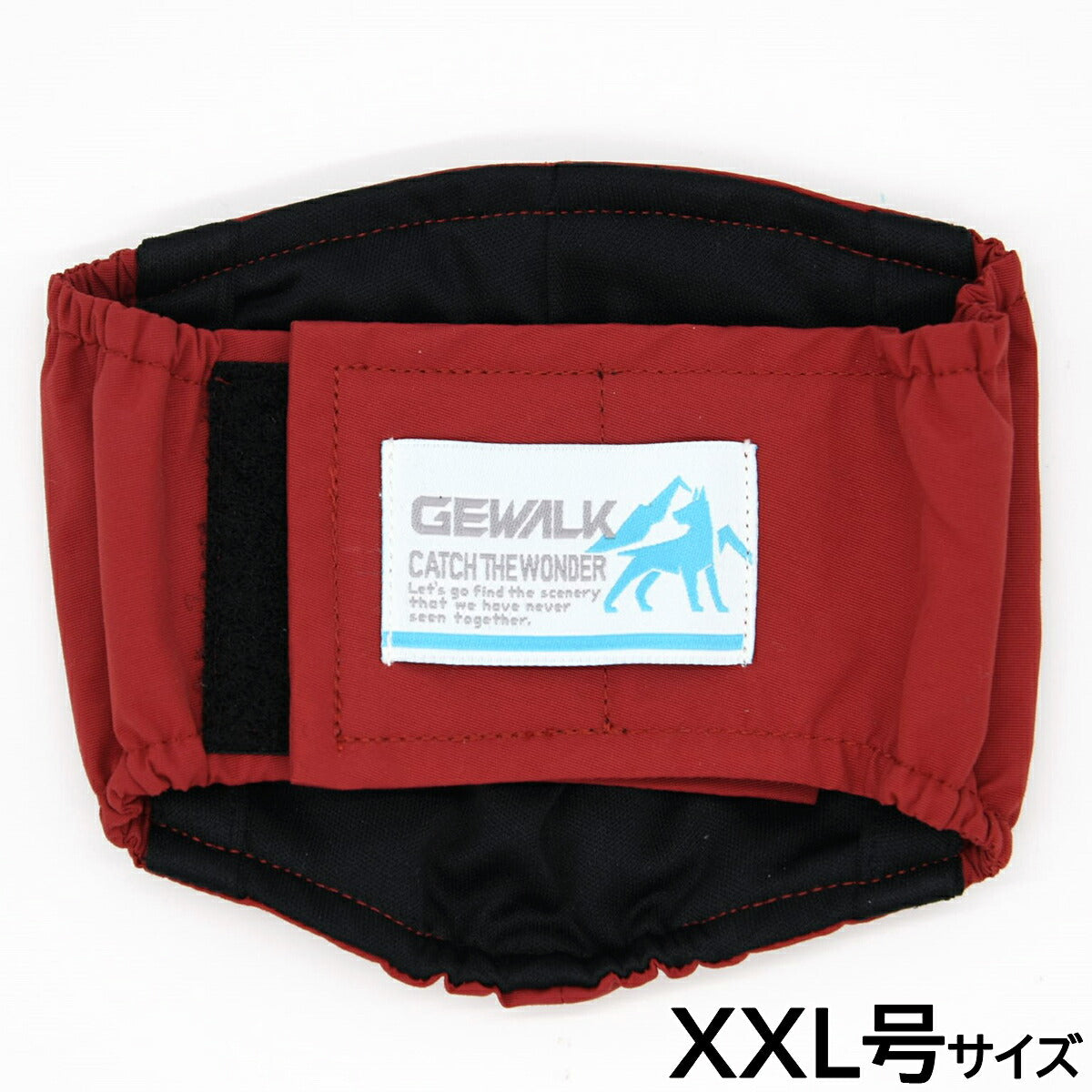 ジウォーク GEWALK 403 マナーベルト エコ XXL号 レッド