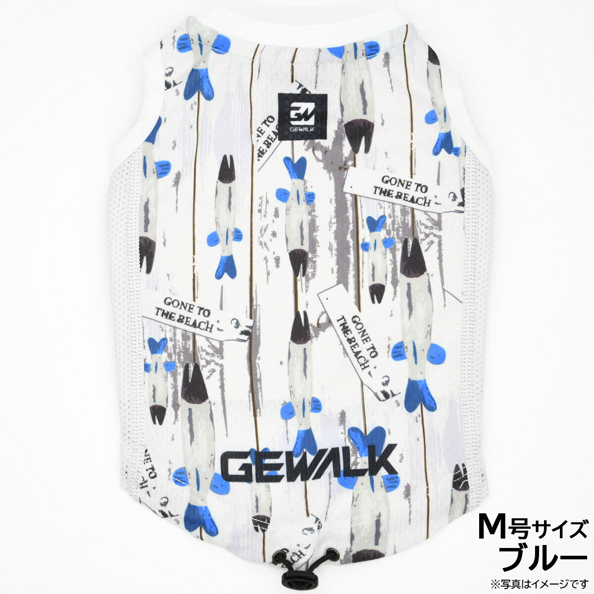 ジウォーク GEWALK 515 アクティブ クーリング タンクトップ M号 ブルー