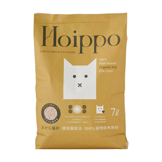 Hoippo（ホイッポ） 植物由来100% おから猫砂 7L