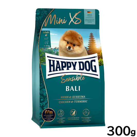 ハッピードッグ HAPPY DOG ドッグフード ミニ XS バリ(超小型犬) 300g