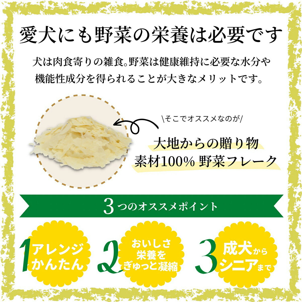 ハッピーデイズ HappyDays 大地からの贈り物 素材100%野菜フレーク じゃがいも 35g