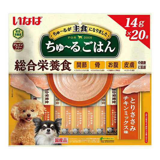 いなば ちゅ～るごはん とりささみ チキンミックス味 ちゅーる 犬 おやつ 国産