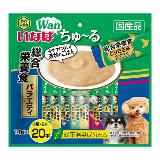 いなば Wanちゅ～る 総合栄養食バラエティ ちゅーる 犬 おやつ 国産