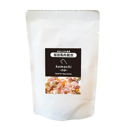 komachi-na- (こまちな) あきたこまちと桜田馬肉の雑炊 80g