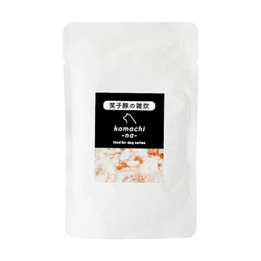 komachi-na- (こまちな) あきたこまちと笑子豚の雑炊 野菜 80g
