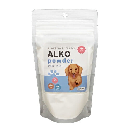 KPS アルコパウダー フィッシュ 120g サプリメント コラーゲン HMB 関節 足腰