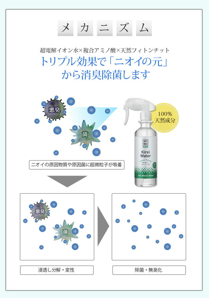 APDCクリア キレイウォーター シトラスミント 詰替用 270ml 天然 除菌 消臭 安全 植物成分 犬 猫 ペット