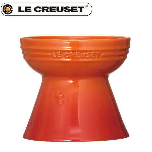 ル・クルーゼ(ルクルーゼ)食器 ハイスタンド ペットボール オレンジ
