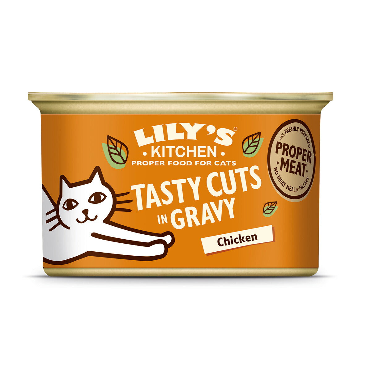 リリーズキッチン キャットフード ウエットフード グレービーソースの美味しいチキン 85g 無添加 猫缶