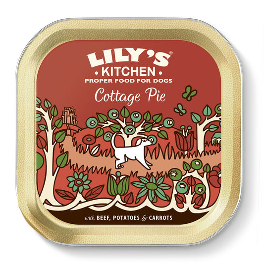 リリーズキッチン ドッグフード ウェットフード コテージパイ(イギリスのミートパイ) 150g 無添加 犬