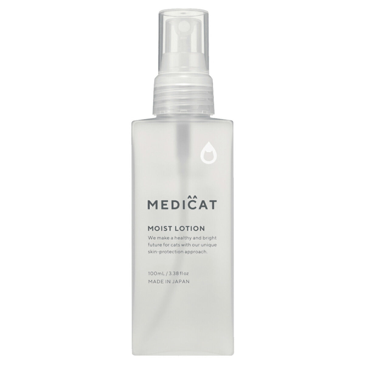 MEDICAT メディキャット スキンケア モイストローション 100ml 猫スキンケア ふけ かゆみ 肌荒れ ドクターズアイテム 日本製 幹細胞 人型セラミド