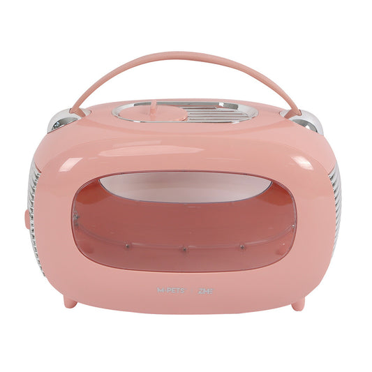 M-PETS エムペッツ クラシックペットキャリー ピンク【送料無料】