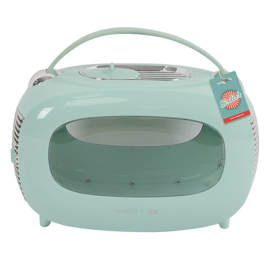 M-PETS エムペッツ クラシックペットキャリー ブルー【送料無料】