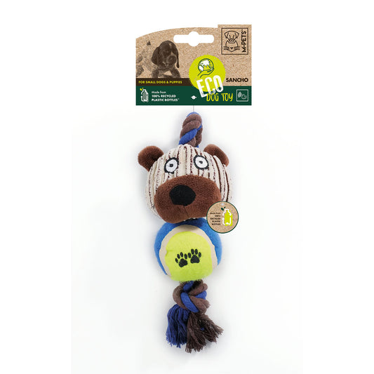 M-PETS エムペッツ ECOドッグボールトイ クマのサンチョ