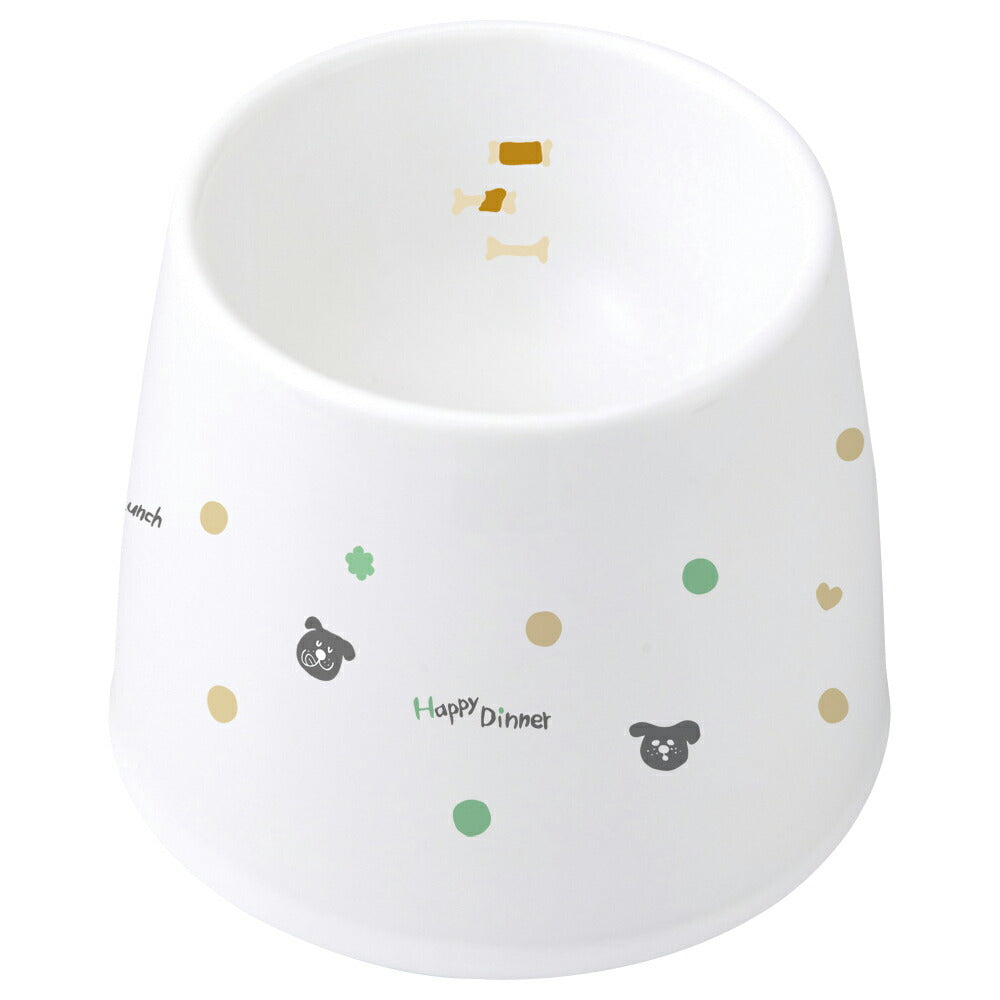 マルカン GONTA CLUB（ゴンタクラブ） 食べやすい陶製食器 犬用 M