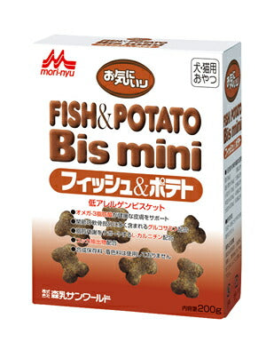 森乳サンワールド ワンラック お気にいり フィッシュ＆ポテト ビスミニ 200g 犬用品/ペットグッズ/ペット用品