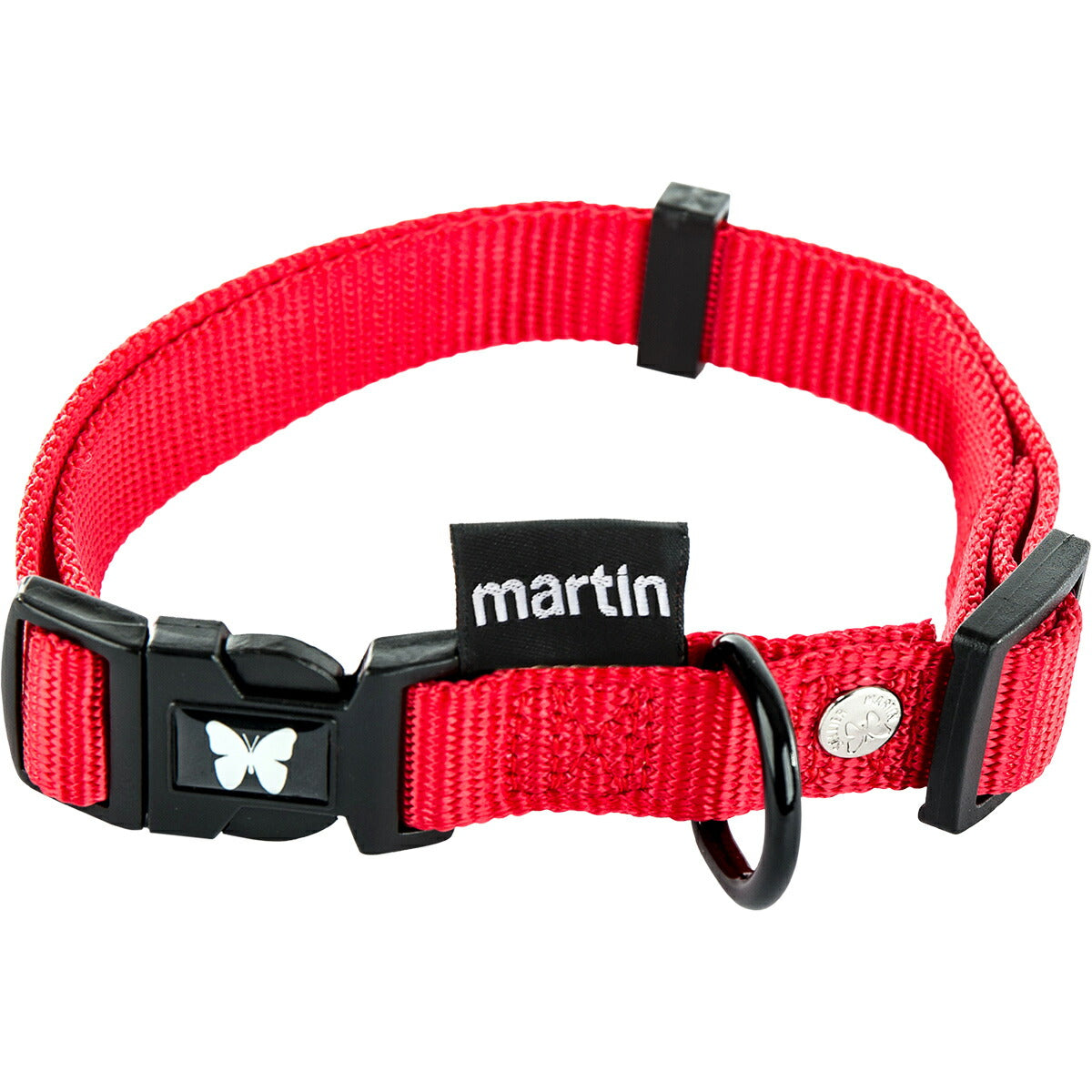 マーティン セラー MARTIN SELLIER ナイロンカラー M レッド