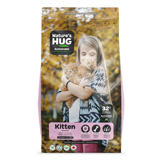 ネイチャーズハグ Nature’s HUG キャットフード キトン グロース 1.81kg【送料無料】 無添加 サスティナビリティ ビーガン 代替タンパク