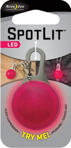 ナイトアイズ スポットリット ネオンピンク 犬用品/猫用品/ペットグッズ/ペット用品