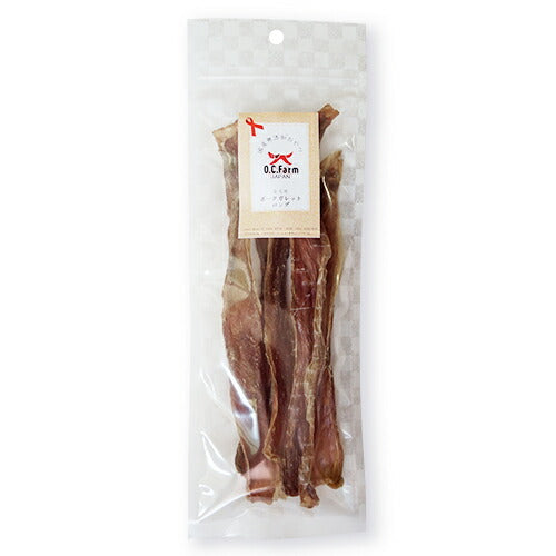 オーシーファーム 犬用おやつ ロング袋 ポークガレット ロング 50g 犬 おやつ スナック ジャーキー 国産 無添加