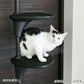 【在庫限り！】OPPO キャットフォレスト ブラック キャット キャットタワー 突っ張り スリム 省スペース おしゃれ 猫 ネコ用品 オッポ CatForest 4904771117195