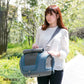 OPPO オッポ Pet Carrier muna FL ペットキャリア ミュナ ライトブルー 犬 猫 ペットキャリーリュック バッグ カート 4WAY 布製 メッシュ ドライブ 通院 防災