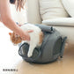 OPPO オッポ Pet Carrier muna FL ペットキャリア ミュナ ライトグレー 犬 猫 ペットキャリーリュック バッグ カート 4WAY 布製 メッシュ ドライブ 通院 防災