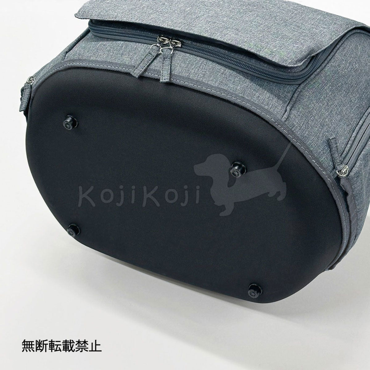 OPPO オッポ PetCarrier muna BC ペットキャリア ミュナ ライトグレー【送料無料】