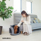 OPPO オッポ PetCarrier muna BC ペットキャリア ミュナ ライトグレー【送料無料】