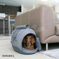 OPPO オッポ Pet Carrier muna DX ペットキャリア ミュナ ライトグレー 犬 猫 リュック バッグ カート 3WAY 布製 メッシュ ドライブ 通院 防災